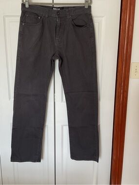 Kirkland Signature Men's Charcoal Straight-Leg Jeans